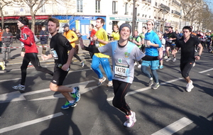 Jessica au semi marathon de Paris !!!