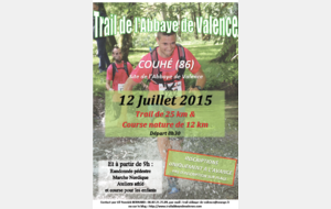 Trail de L'abbaye de Valence (12 et 26 km)