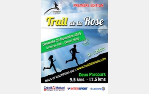 Trail de la Rose (9,5 et 17,5 km)
