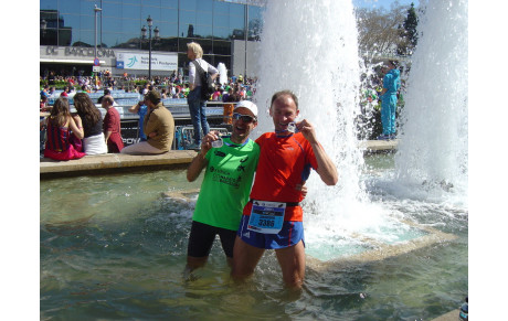 2 p'tits moteurs au Marathon de Barcelone