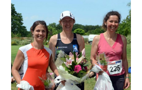 Une joëlette engagée sur les Foulées de Mignaloux (22/06/2014)