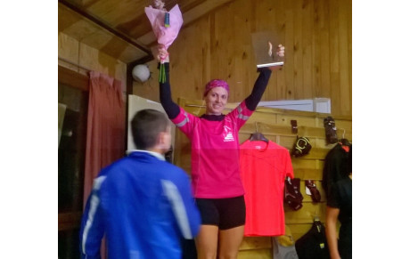 Laure s'impose au Trail Nocturne de Montamisé !!