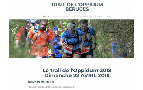 Trail de l'Oppidum Béruges 2018